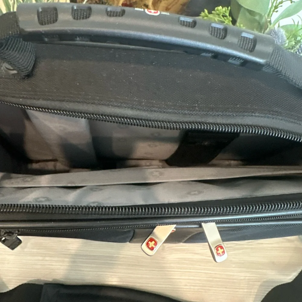 SwissGear Black and Red Laptop Bag